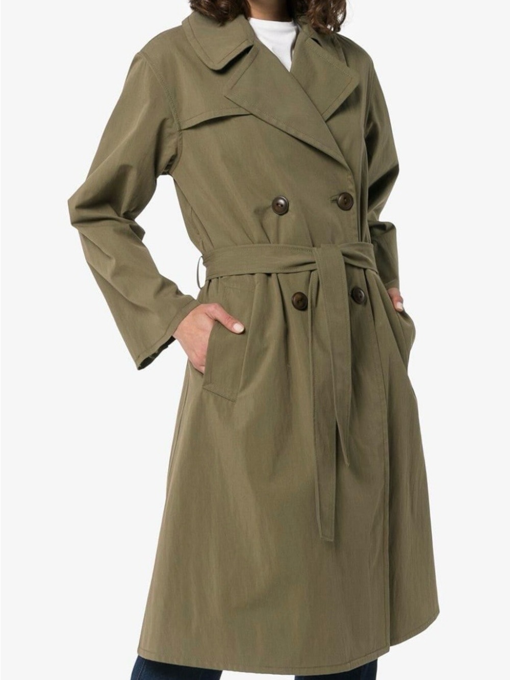 Nili Lotan Olive Utility Jacket